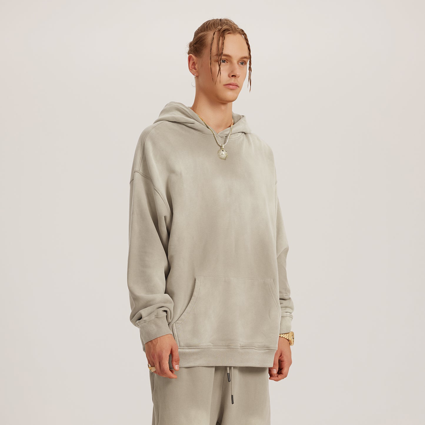 009 Heavy Wight Sun Faded Sweat Suit